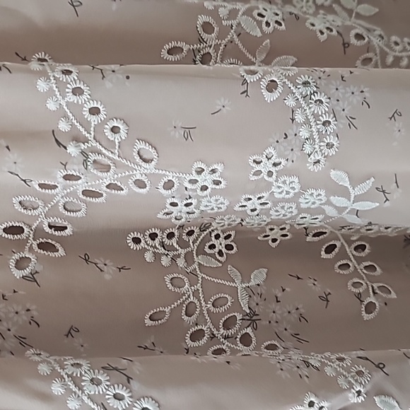 NWT Sunny Embroidered Floral Tie Shoulder Maxi Dress XXS - Picture 5 of 6